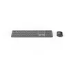 Hama WKM-550 tastatūra Pele iekļauta Mājai/Birojam RF Bezvadu + Bluetooth QWERTZ Vācu Melna