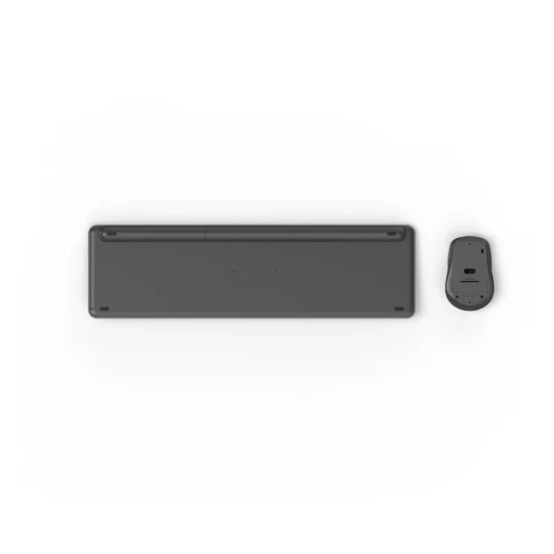 Hama WKM-550 tastatūra Pele iekļauta Mājai/Birojam RF Bezvadu + Bluetooth QWERTZ Vācu Melna