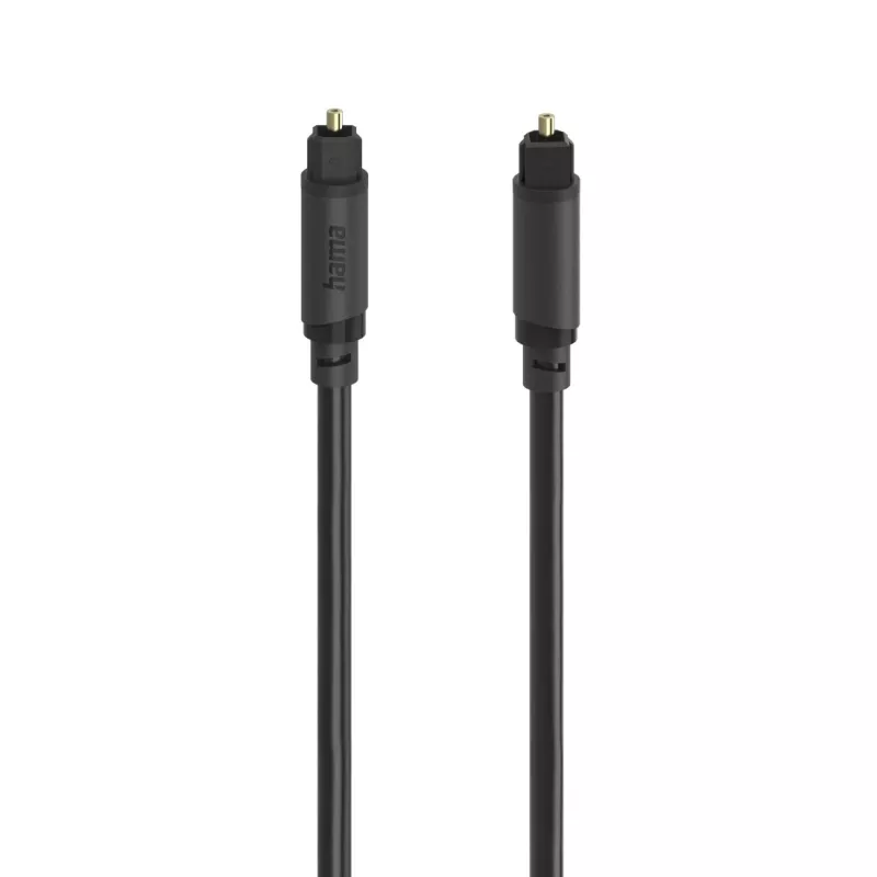 Hama 00202017 audio kabelis 3 m TOSLINK melns