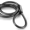 Hama 00178159 velosipēda slēdzene Melna 1200 mm Troses slēdzene