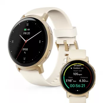 Hama Arion 3,35 cm (1,32 collas) AMOLED 43 mm digitāls 466 x 466 pikseļi skārienjūtīgs zelts GPS (satelīta)