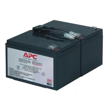 APC akumulatora rezerves kārtridžs RBC6 (OEM), hermētisks svina-skābes akumulators (VRLA), melns, 7,68 kg, 195,6 x 152,4 x 94 mm, 0 - 40 °C, 0 - 95%