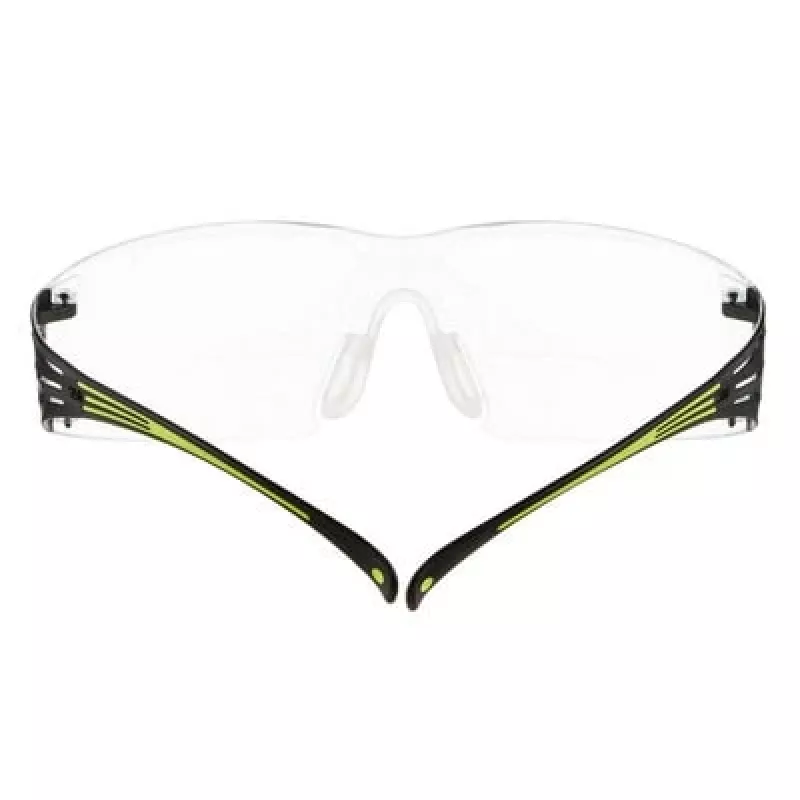 3M SF425C1 Aizsargbrilles Plastmasas Melna, Zaļa