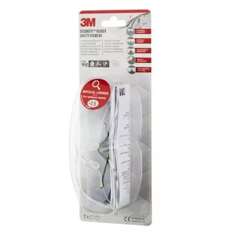 3M SF425C1 Aizsargbrilles Plastmasas Melna, Zaļa