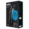 Braun BeardTrimmer 3 Beard Trm 3 BT3400, mazgājams, ar bateriju, melns