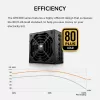 Barošanas bloks COUGAR GR 1000W ATX3.1 PCIE 5.1 80 PLUS Gold, 1000 W, 20+4 kontaktu ATX, 120 mm ventilators