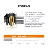 Barošanas bloks COUGAR GR 1000W ATX3.1 PCIE 5.1 80 PLUS Gold, 1000 W, 20+4 kontaktu ATX, 120 mm ventilators