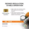 Barošanas bloks COUGAR GR 1000W ATX3.1 PCIE 5.1 80 PLUS Gold, 1000 W, 20+4 kontaktu ATX, 120 mm ventilators