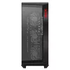 XPG BATTLECRUISER II ST Mid-Tower Melns, Midi Tower, PC, melna, ATX, EATX, micro ATX, Mini-ITX, nerūsējošais tērauds, spēlēm