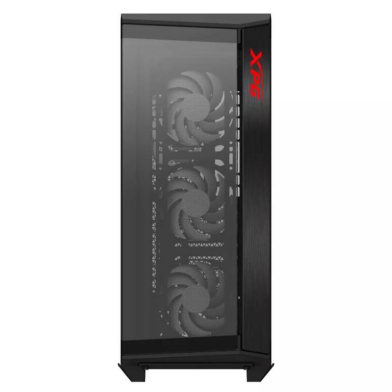XPG BATTLECRUISER II ST Mid-Tower Melns, Midi Tower, PC, melna, ATX, EATX, micro ATX, Mini-ITX, nerūsējošais tērauds, spēlēm