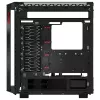 XPG BATTLECRUISER II ST Mid-Tower Melns, Midi Tower, PC, melna, ATX, EATX, micro ATX, Mini-ITX, nerūsējošais tērauds, spēlēm