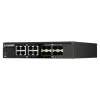 QNAP QSW-3216R-8S8T tīkla slēdzis Nevadāms L2 10G Ethernet (100/1000/10000) Melns