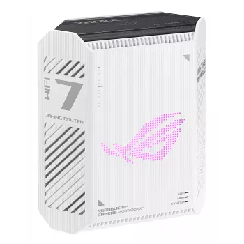 ASUS GS-BE7200 bezvadu maršrutētājs 2.5 Gigabit Ethernet divjoslu (2.4 GHz / 5 GHz) Balts, Melns