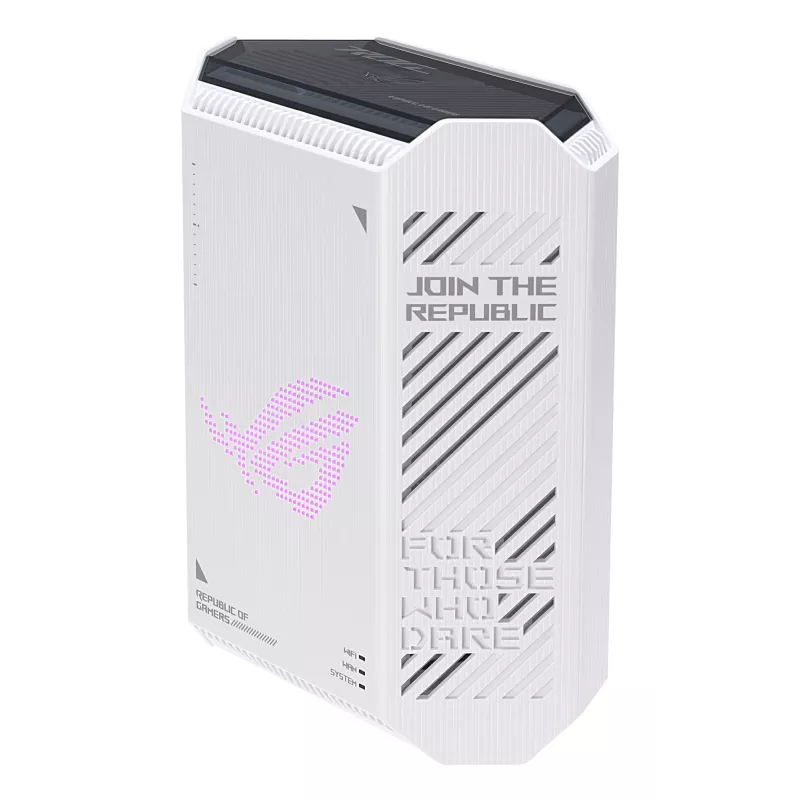 ASUS GS-BE7200 bezvadu maršrutētājs 2.5 Gigabit Ethernet divjoslu (2.4 GHz / 5 GHz) Balts, Melns