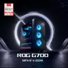 ASUS ROG G700 GM700TZ-R8400F004WS AMD Ryzen™ 5 8400F 32 GB DDR5-SDRAM 1 TB SSD NVIDIA GeForce RTX 5060 Ti Windows 11 Home Tornis PC Melns