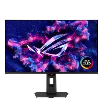 ASUS ROG Strix OLED XG27AQDMG gaming monitor 26.5 inch 2560x1440 WOLED 0.03 ms USB 3.2 Gen 1 VESA height-adjustable, Melns