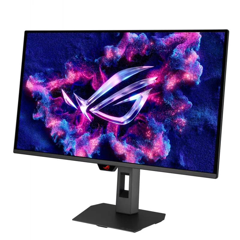 ASUS ROG Strix OLED XG27AQDMG gaming monitor 26.5 inch 2560x1440 WOLED 0.03 ms USB 3.2 Gen 1 VESA height-adjustable, Melns