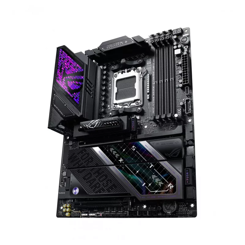 Mātesplate ASUS ROG STRIX X870E-E GAMING WIFI7 NEO — AM5, X870E mikroshēmojums, PCIe atbalsts, Wi‑Fi 7