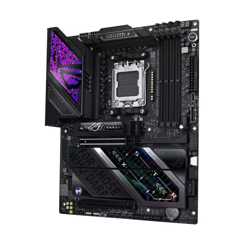 Mātesplate ASUS ROG STRIX X870E-E GAMING WIFI7 NEO — AM5, X870E mikroshēmojums, PCIe atbalsts, Wi‑Fi 7