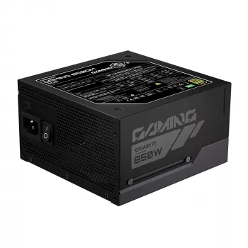 GIGABYTE GAMING 850GM PG5 barošanas bloks - PCIe 5.1, 80 PLUS Gold, pilnībā modulāra konstrukcija, 135 mm ventilators, ATX 3.1 saderīgs, ES kontaktdakša