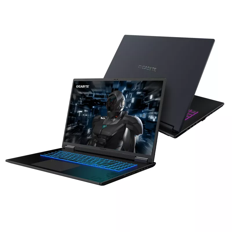 GIGABYTE GAMING A18 PRO DYJG3DEBC4SH klēpjdators Intel Core 7 240H 45.7 cm (18 collas) WQXGA 32 GB LPDDR5x-SDRAM 1 TB SSD NVIDIA GeForce RTX 5080 Wi-Fi 6E (802.11ax) Windows 11 Home Melns