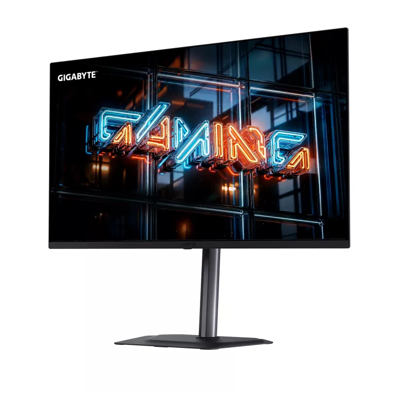 GIGABYTE MO32U24 32 collu QD-OLED spēļu monitors, 4K UHD 3840x2160, 240Hz, 0,03ms, HDMI 2.1, DisplayPort 1.4, HDR True Melns 500