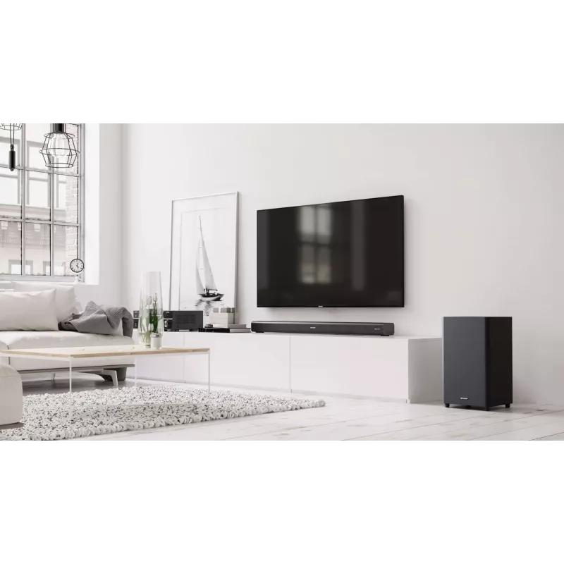Sharp HT-SBW460 skaņas joslas skaļrunis Metālisks 3.1 kanāli 440 W