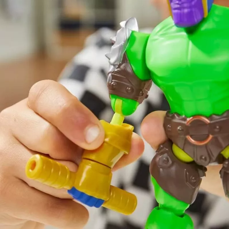 HASBRO Marvel MixMashers Avengers Hulk Mix-&-Match darbības figūra, daudzkrāsaina, vecumam 4+