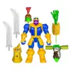 Marvel MixMashers Avengers Thanos Mix-&-Match, 4 gadi, Daudzkrāsains