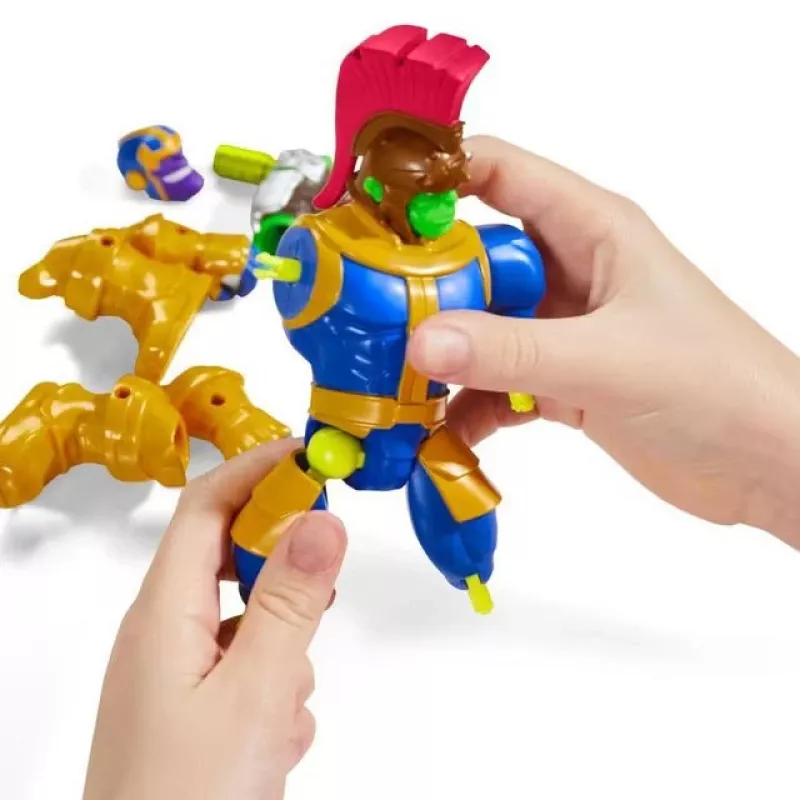 Marvel MixMashers Avengers Thanos Mix-&-Match, 4 gadi, Daudzkrāsains