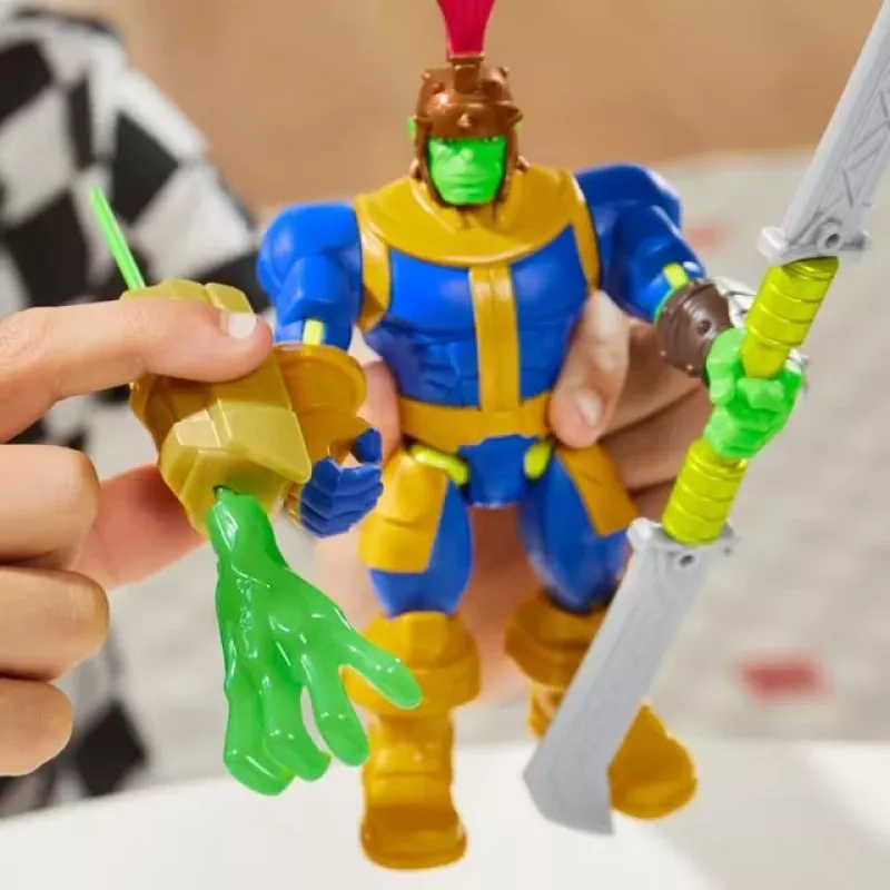 Marvel MixMashers Avengers Thanos Mix-&-Match, 4 gadi, Daudzkrāsains