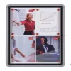 Nobo Premium Plus āra magnētiskais slēdzamais ziņojumu dēlis 8xA4
