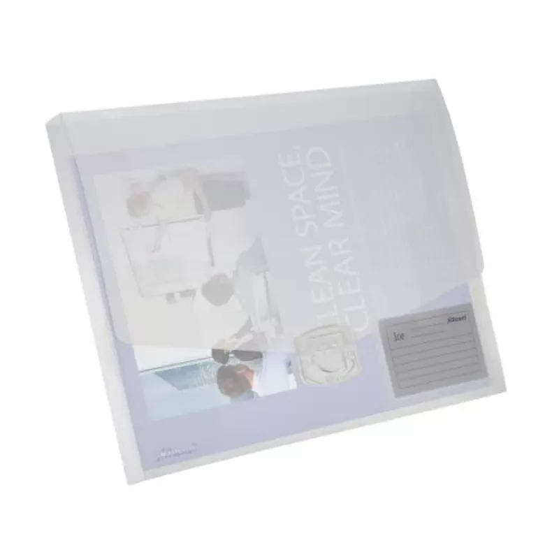 Rexel Ice A4+ Dokumentu kaste 25 mm muguriņa, caurspīdīga, caurspīdīga, 250 lapas, polipropilēns (PP), A4