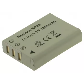 2-Power digitālās kameras akumulators 3.7V 1500mAh, 1800 mAh, 3.7 V, litija jonu (Li-Ion)