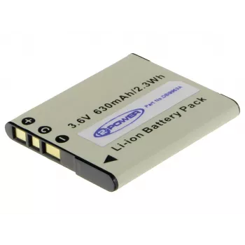 2-Power digitālās kameras baterija 3.6V 630mAh