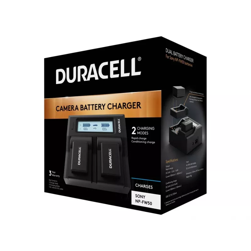 Duracell DRS6120 akumulatora lādētājs