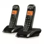Motorola S12 Duo DECT tālrunis Zvanītāja ID Melns
