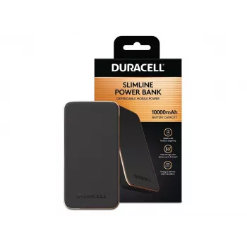 Duracell DRPB3009A ārējais akumulators 10000 mAh melns