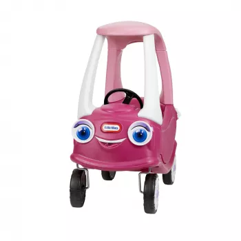 Little Tikes Cozy Coupe Princess, 1.5 gadi, 4 riteņi, Plastmasa, Zila, Rozā, Balta