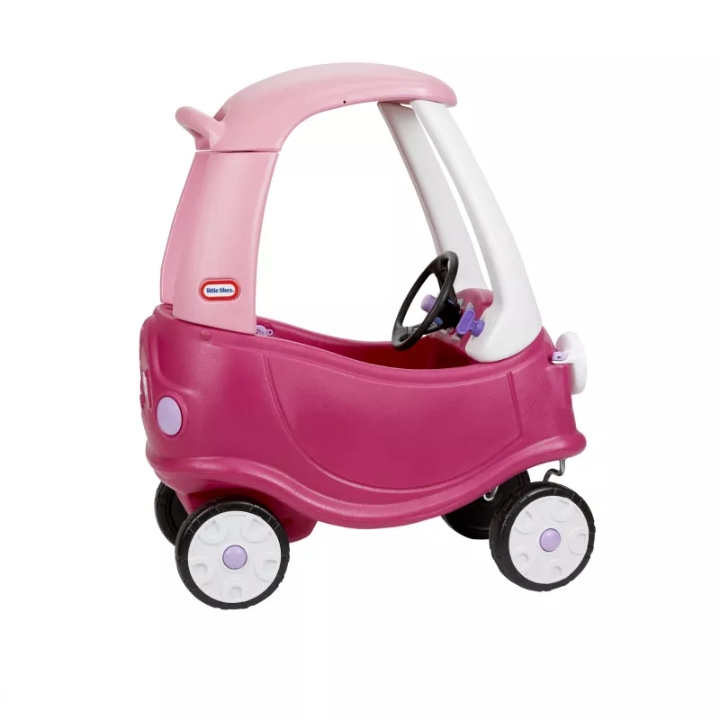 Little Tikes Cozy Coupe Princess, 1.5 gadi, 4 riteņi, Plastmasa, Zila, Rozā, Balta