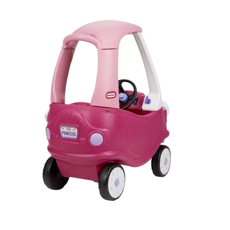 Little Tikes Cozy Coupe Princess, 1.5 gadi, 4 riteņi, Plastmasa, Zila, Rozā, Balta