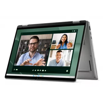 DELL Latitude 7450 2-in-1 Intel Core Ultra 7 165U Hybrid (2-in-1) 35.6 cm (14 inch) Skārienjūtīgs Full HD+ 16 GB LPDDR5x-SDRAM 512 GB SSD Wi-Fi 7 (802.11be) Windows 11 Pro German pelēka