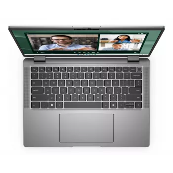 DELL Latitude 7450 2-in-1 Intel Core Ultra 7 165U Hybrid (2-in-1) 35.6 cm (14 inch) Skārienjūtīgs Full HD+ 16 GB LPDDR5x-SDRAM 512 GB SSD Wi-Fi 7 (802.11be) Windows 11 Pro German pelēka