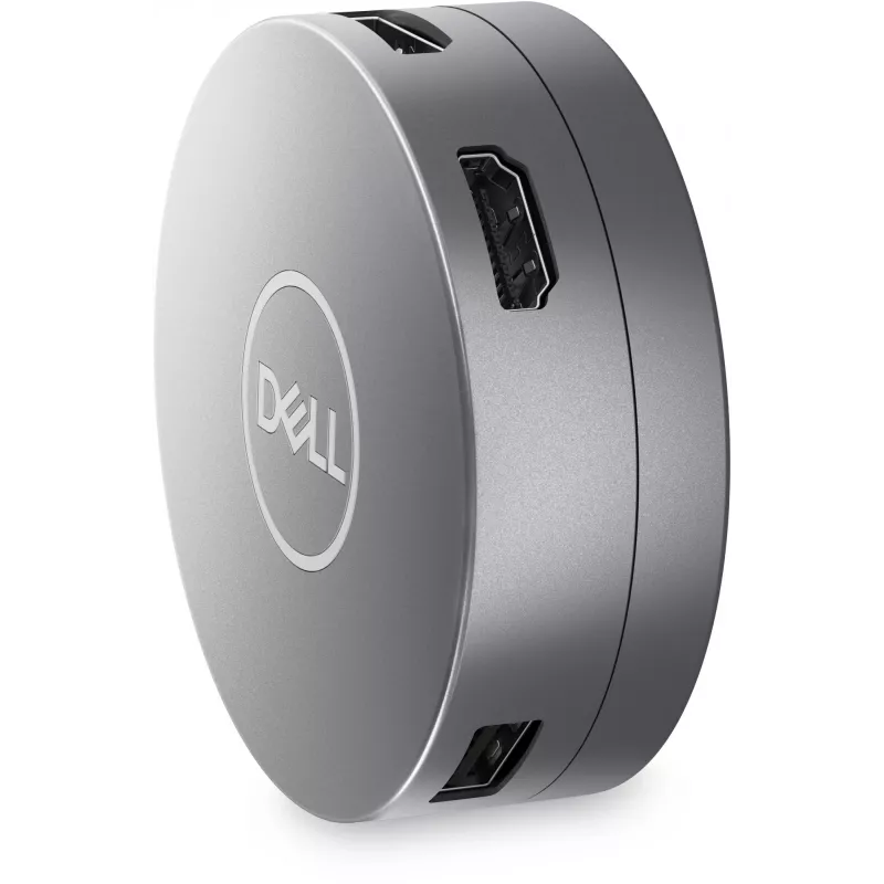 DELL 6-in-1 USB-C multiportu adapteris - DA305, vadu, USB 3.2 Gen 2 (3.1 Gen 2) Type-C, 10,100,1000 Mbit/s, sudraba, 3840 x 2160 pikseļu, Dell