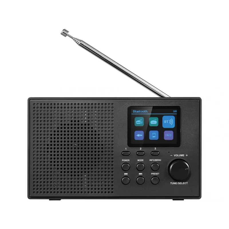 Sandberg Speaker Radio DAB+BT Recharge, Portatīvs, Analog & digital, DAB+, FM, 87.5 - 108 MHz, 174 - 240 MHz, 3 W