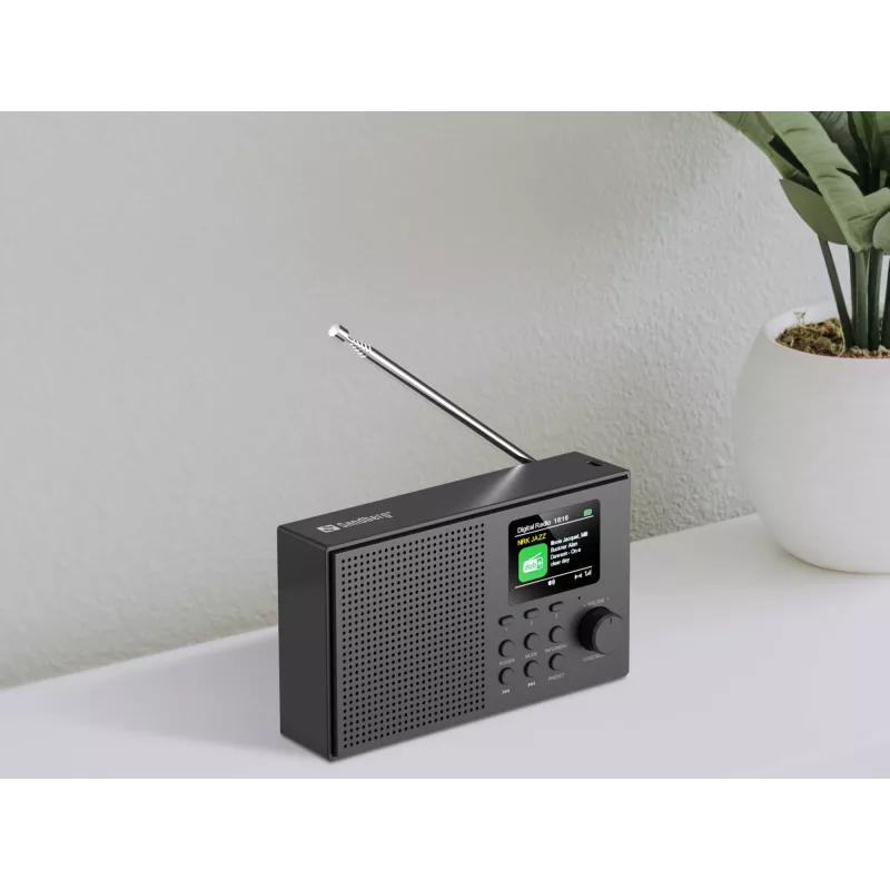 Sandberg Speaker Radio DAB+BT Recharge, Portatīvs, Analog & digital, DAB+, FM, 87.5 - 108 MHz, 174 - 240 MHz, 3 W