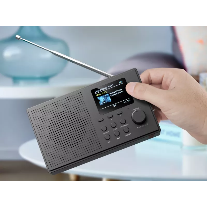 Sandberg Speaker Radio DAB+BT Recharge, Portatīvs, Analog & digital, DAB+, FM, 87.5 - 108 MHz, 174 - 240 MHz, 3 W