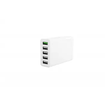 CoreParts MBXUSBA-AC0004 mobilās ierīces lādētājs Universāls Balts Maiņstrāva Iekštelpu