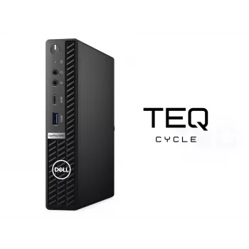 Teqcycle DELL OptiPlex 5080 Intel® Core™ i5 i5-10500T 16 GB DDR4-SDRAM 256 GB SSD Windows 11 Pro MFF Mini dators Melns