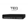 Teqcycle HP Elitedesk 800 G6 Intel® Core™ i5 i5-10400T 16 GB DDR4-SDRAM 256 GB SSD Windows 11 Pro MFF Mini PC Melns